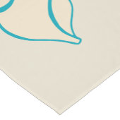 Chemin De Table Court Coquillages de plage Ocean Nautical Table Runner (Coin)