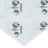 Chemin De Table Court Coquillages vintages (Coin)