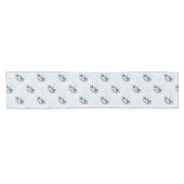 Chemin De Table Court Coquillages vintages (Horizontal)