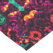 Chemin De Table Court Couleur Abstraite vive (Coin)