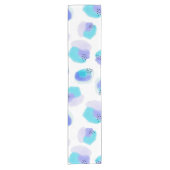 Chemin De Table Court Couleur d'aquarelle Brosse Courte Table Runner (Devant)