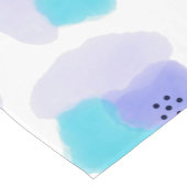 Chemin De Table Court Couleur d'aquarelle Brosse Courte Table Runner (Coin)