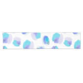 Chemin De Table Court Couleur d'aquarelle Brosse Courte Table Runner (Horizontal)