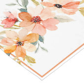 Chemin De Table Court Couleur d'eau de chute (Coin)