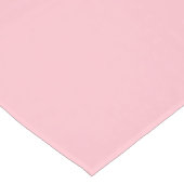Chemin De Table Court Couleur rose solide du coureur de table (Coin)