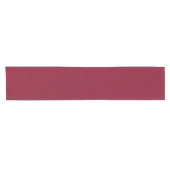 Chemin De Table Court Couleur solide bordeaux (Horizontal)