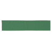 Chemin De Table Court Couleur solide verte profonde (Horizontal)