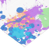 Chemin De Table Court Couleurs cool Peinture Abstraite, Blurple (Coin)