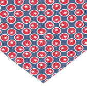 Chemin De Table Court Country Circles And Stars  (Coin)