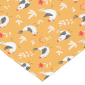 Chemin De Table Court Coupe de table de poulets mignons (Coin)