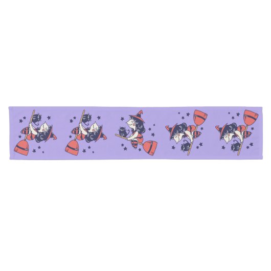 Chemin De Table Court Coupe de table Halloween sorch (Horizontal)