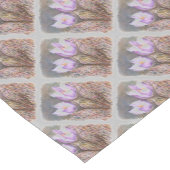 CHEMIN DE TABLE COURT COUPURES DE PRINTEMPS (Coin)