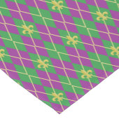 Chemin De Table Court Coureur à motifs de losanges de Tableau de (Coin)