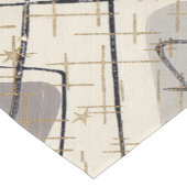 Chemin De Table Court Coureur abstrait moderne de Tableau de la moitié (Coin)