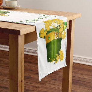 Chemin De Table Court Coureur de nappes Saint Patrick's Day