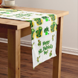 Chemin De Table Court Coureur de nappes Saint Patrick's Day