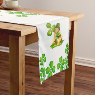 Chemin De Table Court Coureur de nappes Saint Patrick's Day