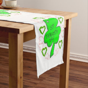 Chemin De Table Court Coureur de nappes Saint Patrick's Day