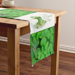 Chemin De Table Court Coureur de nappes Saint Patrick's Day
