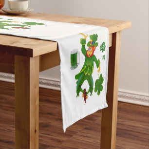 Chemin De Table Court Coureur de nappes Saint Patrick's Day