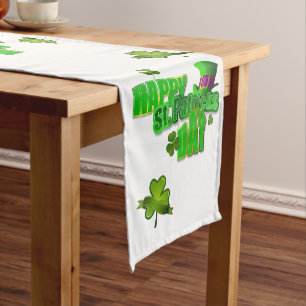 Chemin De Table Court Coureur de nappes Saint Patrick's Day