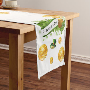 Chemin De Table Court Coureur de nappes Saint Patrick's Day