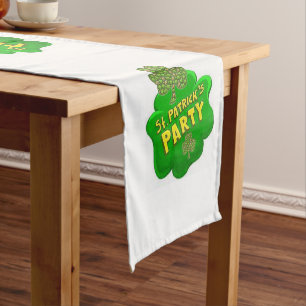 Chemin De Table Court Coureur de nappes Saint Patrick's Day
