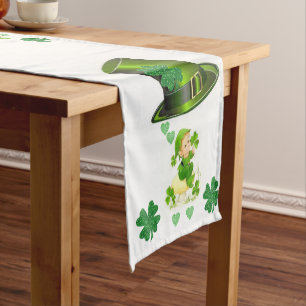 Chemin De Table Court Coureur de nappes Saint Patrick's Day