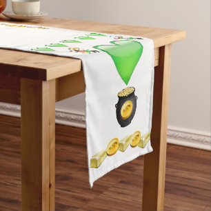 Chemin De Table Court Coureur de nappes Saint Patrick's Day