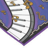 Chemin De Table Court Coureur de table à thème musical (Coin)