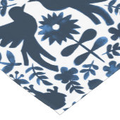 Chemin De Table Court Coureur de table à thème Otomi mexicain - Marine (Coin)