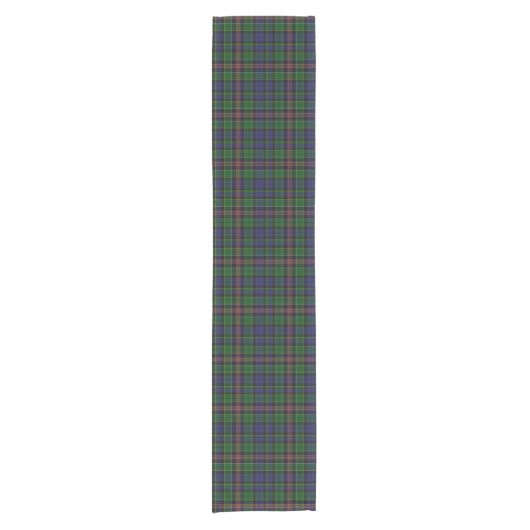 Chemin De Table Court Coureur de table Allison Tartan Plaid (Devant)
