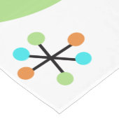 Chemin De Table Court Coureur de table atomique du milieu du siècle (Coin)