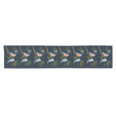 Chemin De Table Court Coureur de table bleu foncé Bluebirds (Horizontal)