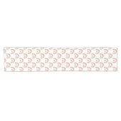 Chemin De Table Court Coureur de table Boho Rainbow moderne - Eart Water (Horizontal)