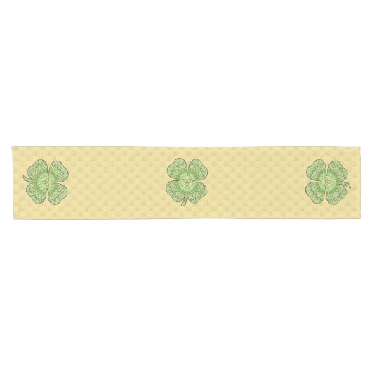 Chemin De Table Court Coureur de table Celtic Shamrock (Horizontal)