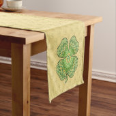 Chemin De Table Court Coureur de table Celtic Shamrock (In Situ)