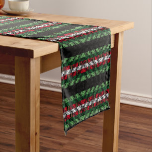 Chemin De Table Court Coureur de table Chic Ugly Sweater Motif