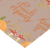 Chemin De Table Court Coureur de table Citrouille de Thanksgiving (Coin)