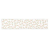 Chemin De Table Court Coureur de table de carottes de Pâques (Horizontal)