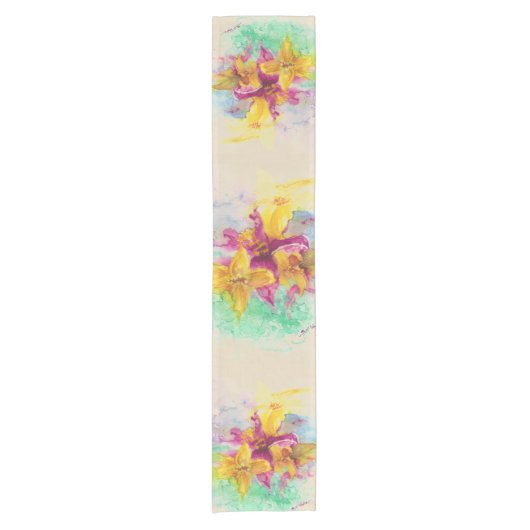 Chemin De Table Court Coureur de table de lis (Devant)