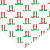 Chemin De Table Court Coureur de table de Noël avec joli auto-pied impri (Coin)