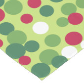 Chemin De Table Court Coureur de table de points de Noël rétro (Coin)