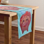 Chemin De Table Court coureur de table de porc de vol (In Situ)