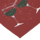 Chemin De Table Court Coureur de table de vin de Noël (Coin)