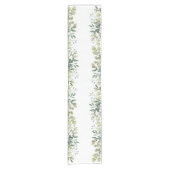 Chemin De Table Court Coureur de table feuille Eucalyptus (Devant)