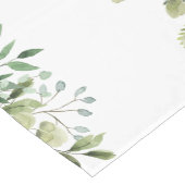 Chemin De Table Court Coureur de table feuille Eucalyptus (Coin)