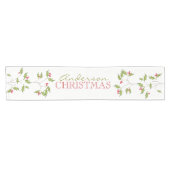 Chemin De Table Court Coureur de table Holiday Holly (Horizontal)