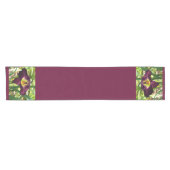 Chemin De Table Court Coureur de table Lily violet (Horizontal)