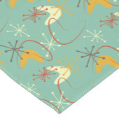 Chemin De Table Court Coureur de table moderne du milieu du siècle - Ret (Coin)